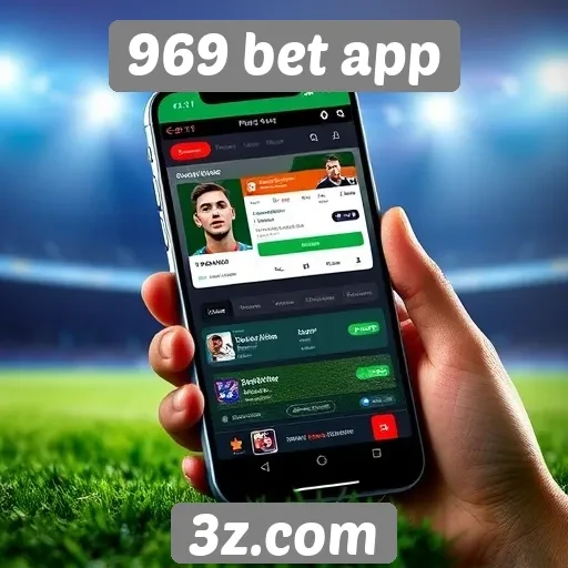 Apostas esportivas no 969 bet app: um panorama