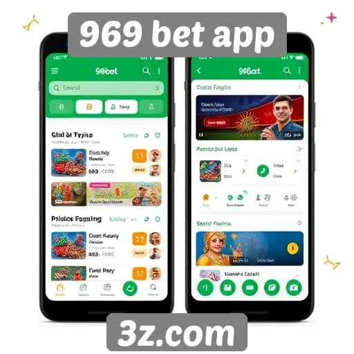 Revisão da experiência do usuário no 969 bet app